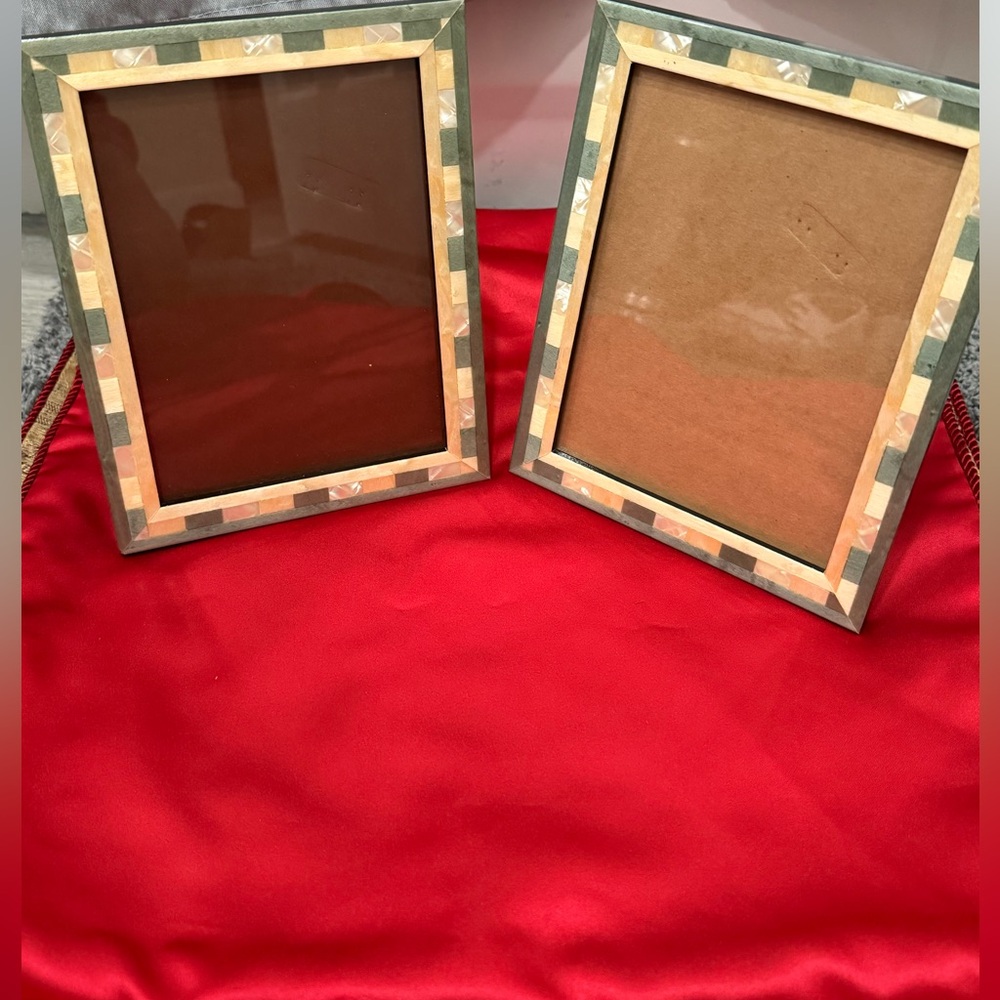 Natalini made in Italy Set of (2) Photo Frames